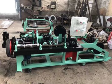 High Efficiency Fully Automatic Barbed Wire Machine For Railway / Highway